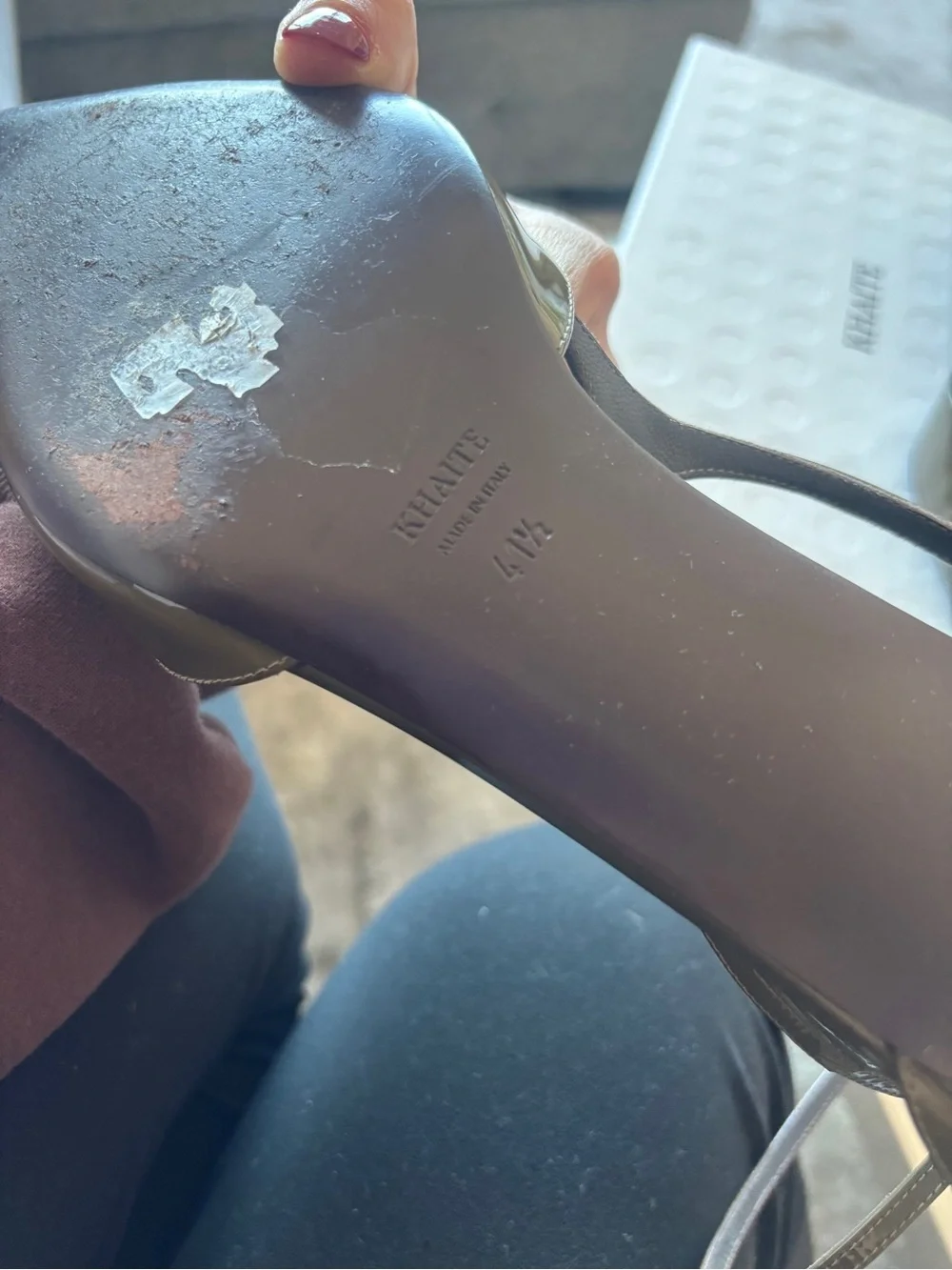 KHAITE olive patent